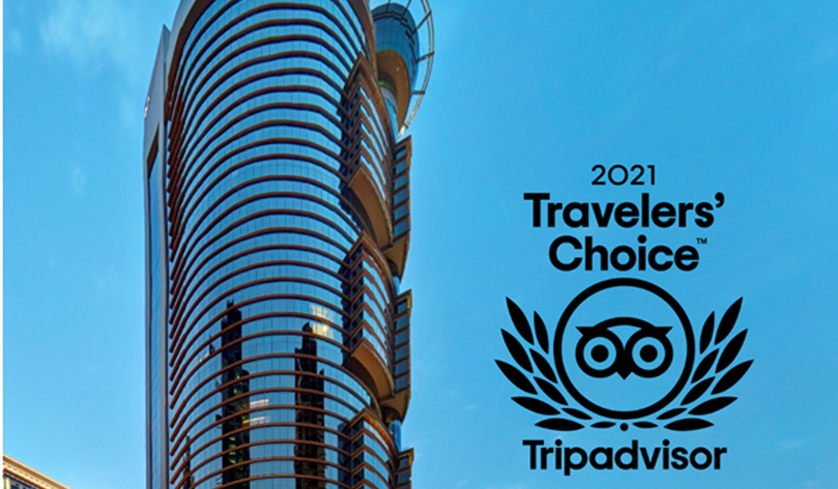 Crowne Plaza Doha West Bay wins 2021 Tripadvisor Travelers’ Choice Award for the second year